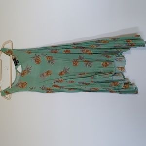 Pineapple Boho Dress